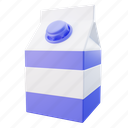 milk, carton, box, dairy, grocery, package, drink 