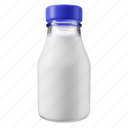 milk, bottle, dairy product, container, product, drink, dairy 