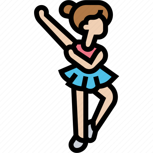 Dancer, ballerina, art, pose, woman icon - Download on Iconfinder