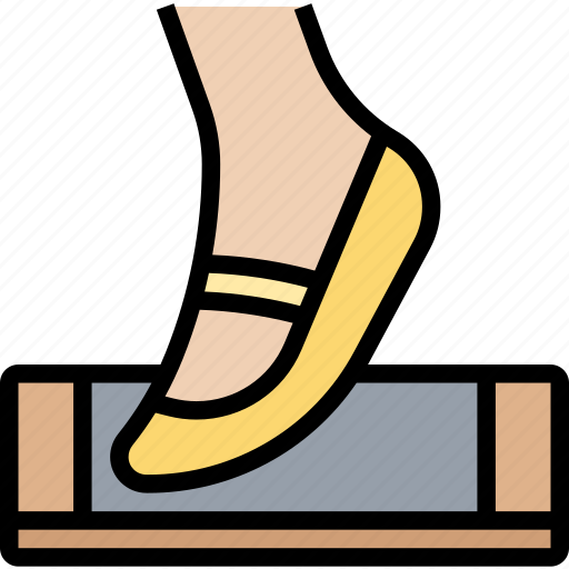 Turn, board, spin, dancing, ballet icon - Download on Iconfinder