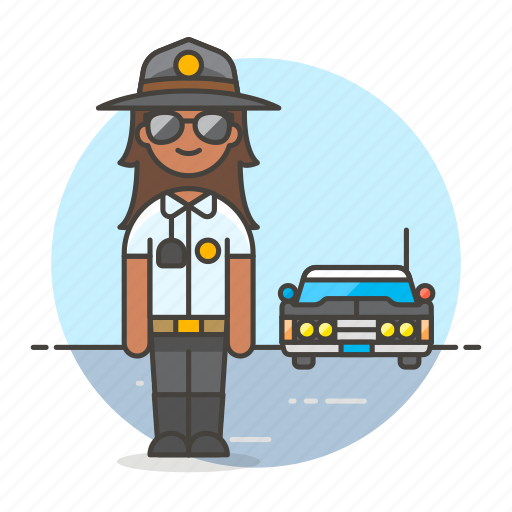 Car, civil, crime, danger, enforcement, female, guard icon - Download on Iconfinder