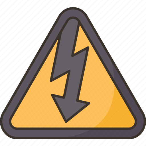 Voltage, high, warning, alert, electricity icon - Download on Iconfinder