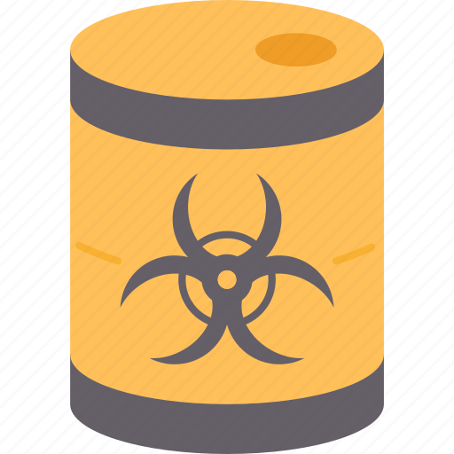 Barrel, radioactive, waste, container, contamination icon - Download on Iconfinder