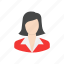 avatar, employee, female, lady 