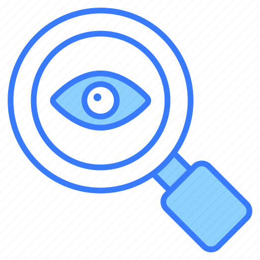 Monitoring, search, inspection, examine, viewing, analysis, magnifier icon - Download on Iconfinder