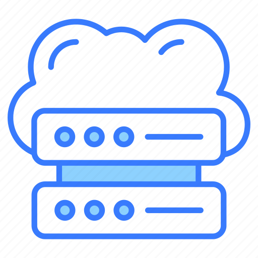 Cloud, server, storage, data, database, datacenter, hosting icon - Download on Iconfinder