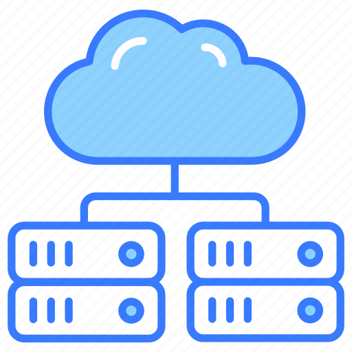 Cloud, server, storage, hosting, computing, technology, database icon - Download on Iconfinder