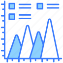 area, chart, mountain, diagram, graph, data, static