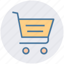 basket, cart, commerce, shopping, shopping cart, trolley