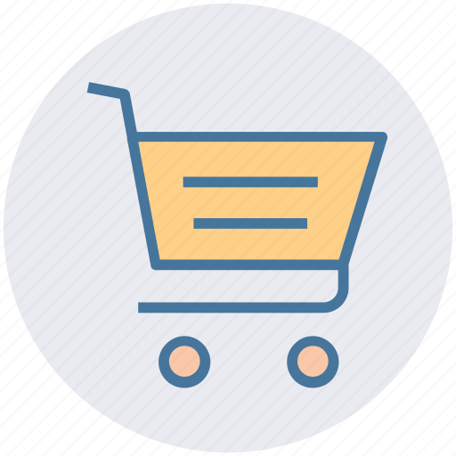 Basket, cart, commerce, shopping, shopping cart, trolley icon - Download on Iconfinder