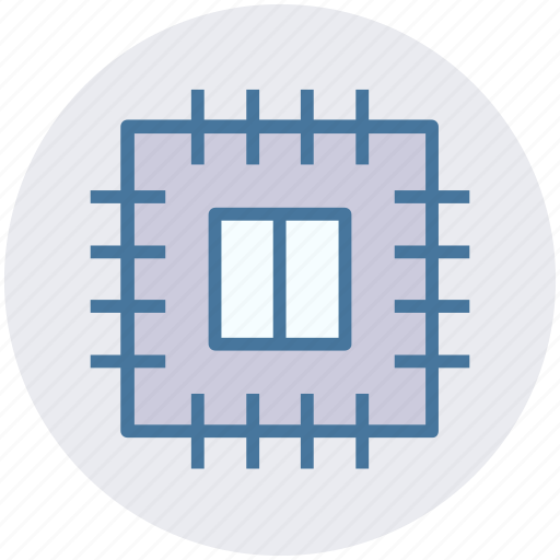 Chip, core, cpu, memory, microchip, processor icon - Download on Iconfinder