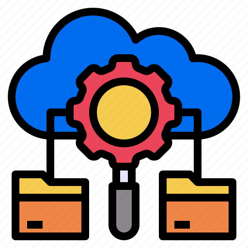 Cloud, gear, process, storage icon - Download on Iconfinder