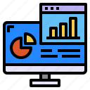 analytics, data, graph, website