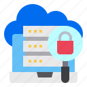 cloud, laptop, security, server