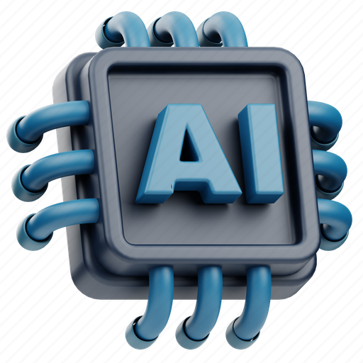 Artificial, intelligence, business, technology, analytics, chart, computer 3D illustration - Download on Iconfinder