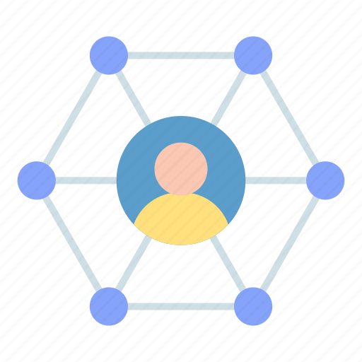 Social network, connection, teamwork, meeting icon - Download on Iconfinder