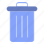 trash bin, dustbin, bin, delete 