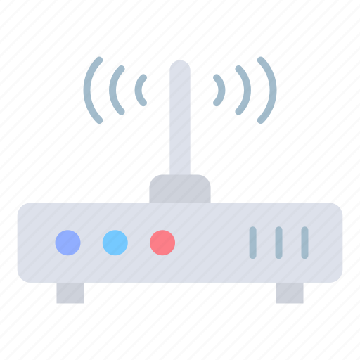 Wifi router, internet, wireless, modem icon - Download on Iconfinder