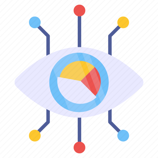 Business eye, business vision, business monitoring, analytical monitoring, business inspection icon - Download on Iconfinder