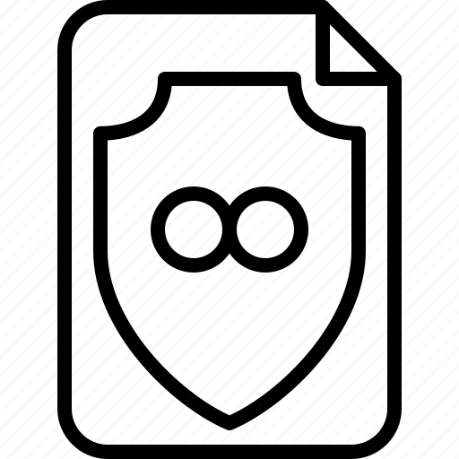 Infinity, data, privacy, protection, security icon - Download on Iconfinder