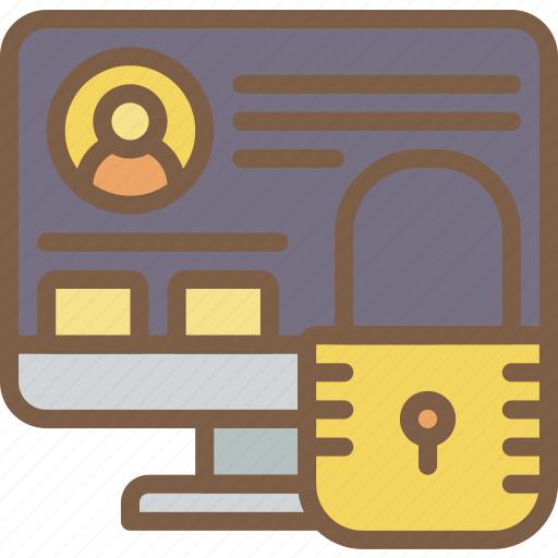 Data, profile, protect, protection, secure, security icon - Download on Iconfinder