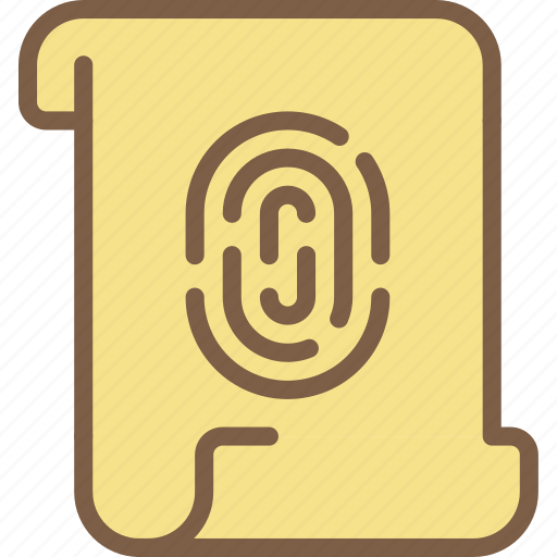 Data, file, fingerprint, protect, protection, secure, security icon - Download on Iconfinder