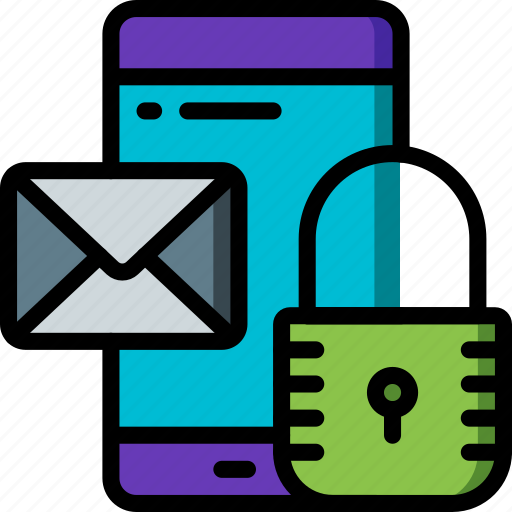 Data, email, mobile, protect, protection, secure, security icon - Download on Iconfinder