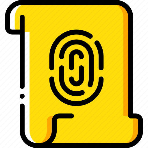 Data, file, fingerprint, protect, protection, secure, security icon - Download on Iconfinder