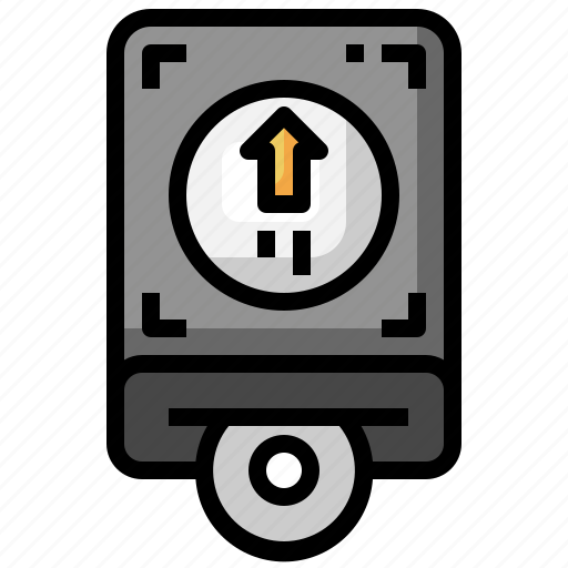Harddisk, upload, disc, harddrive, storage icon - Download on Iconfinder