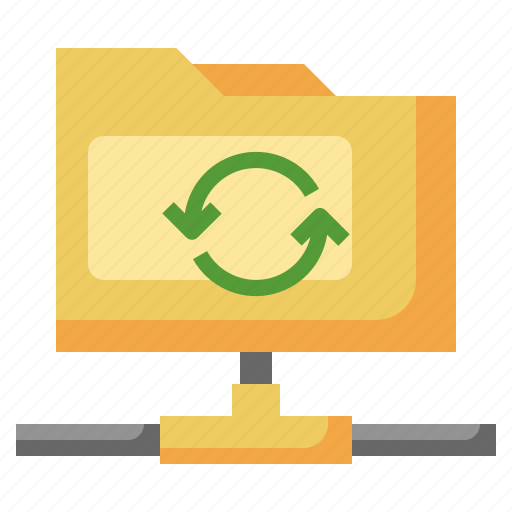 Folder, hard, drive, electronics, storage, connection icon - Download on Iconfinder