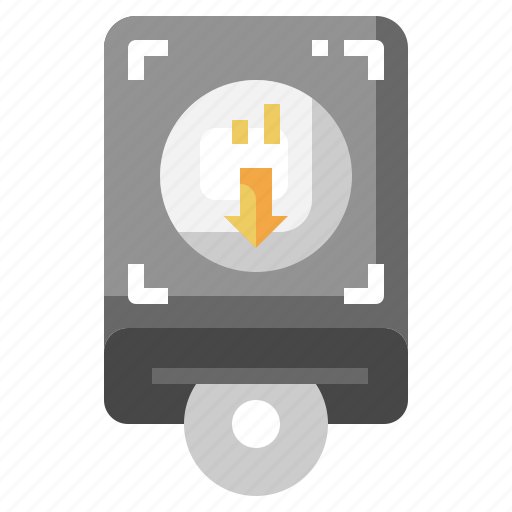 Harddisk, download, disc, harddrive, storage icon - Download on Iconfinder