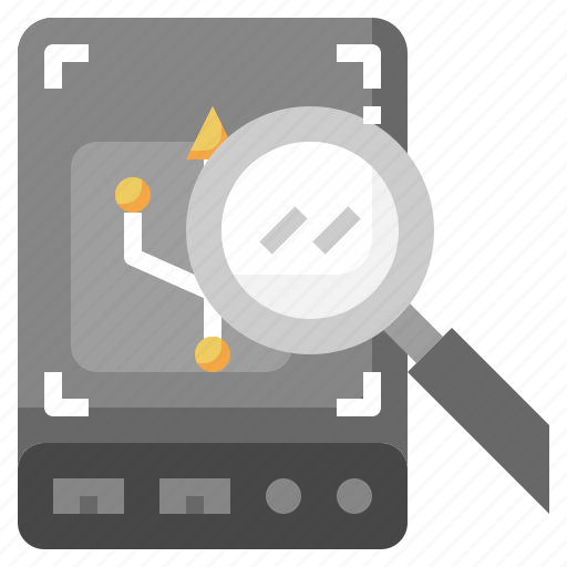 Search, server, magnifying, glass, database, computer icon - Download on Iconfinder