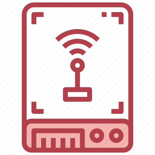 Wireless, hard, drive, electronics, storage, connection icon - Download on Iconfinder