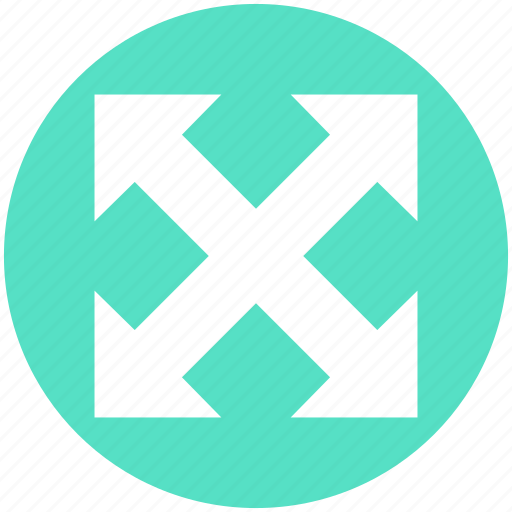 Arrows, expand arrows, full screen, maximize, web arrows icon - Download on Iconfinder