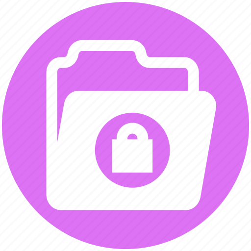 Data, folder, lock, locked, private, security, storage icon - Download on Iconfinder