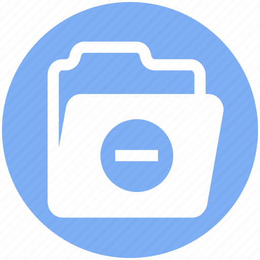 Archive, data, directory, folder, minus, storage icon - Download on Iconfinder
