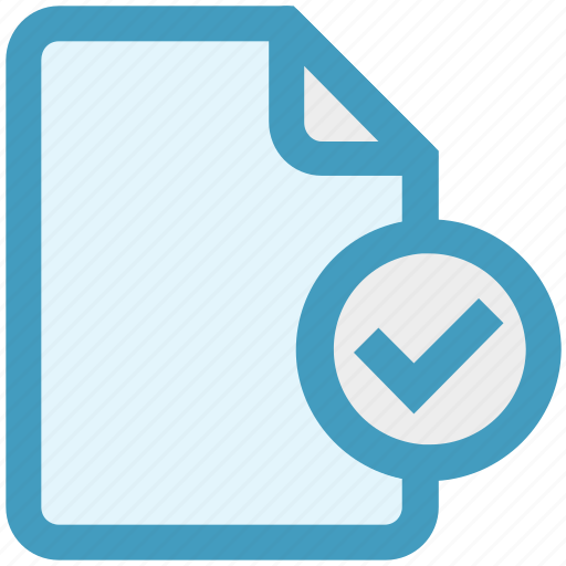 Accept, document, file, list, page, paper, sheet icon - Download on Iconfinder