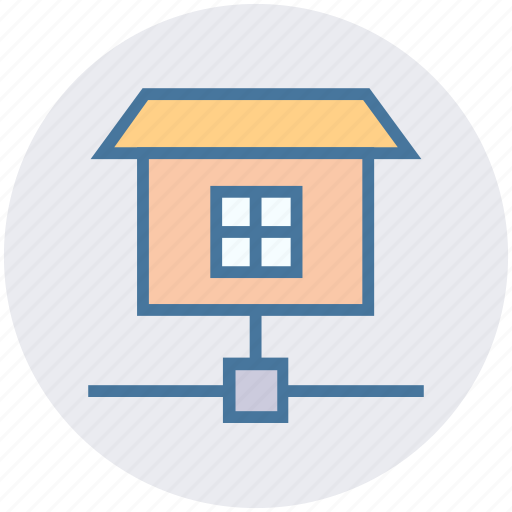 Connection, house, network, sharing, wifi home icon - Download on Iconfinder