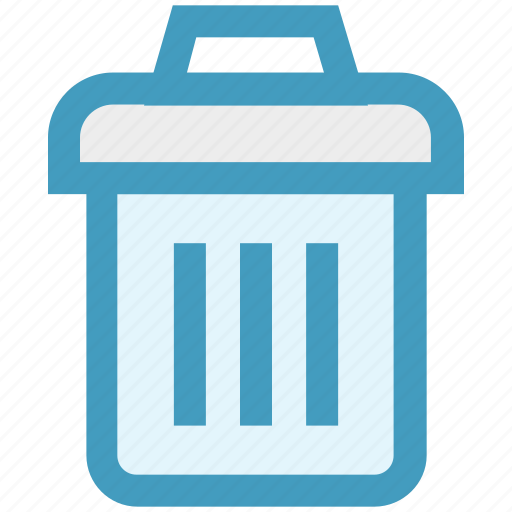 Bin, clean, dust, garbage container, recycle bin, trash, waste icon - Download on Iconfinder