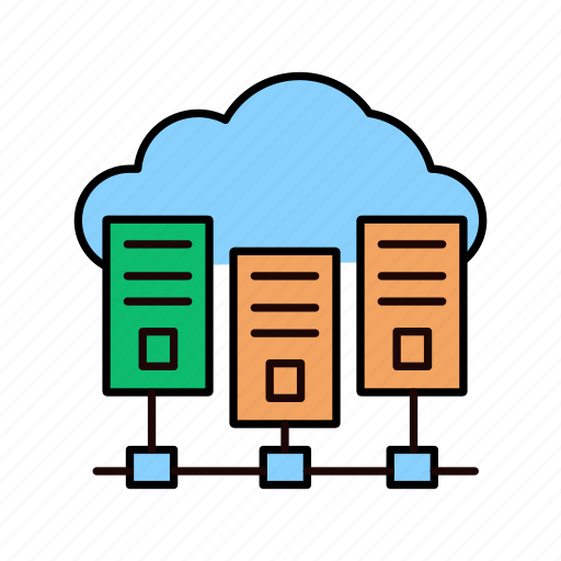 Cloud data, cloud, storage, computing, upload icon - Download on Iconfinder