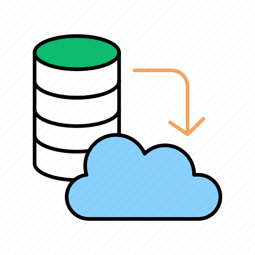 Server, database, data, storage, cloud, forecast, rain icon - Download on Iconfinder