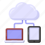 cloud computing, cloud technology, cloud network, cloud hosting, cloud devices 