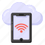 cloud phone, cloud wifi, cloud internet, cloud mobile, cloud connection 