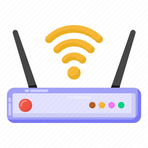 Router, modem, wifi router, wifi device, internet device icon - Download on Iconfinder