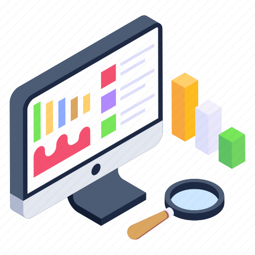 Data analysis, data monitoring, data visualization, descriptive data, statistics analysis icon - Download on Iconfinder