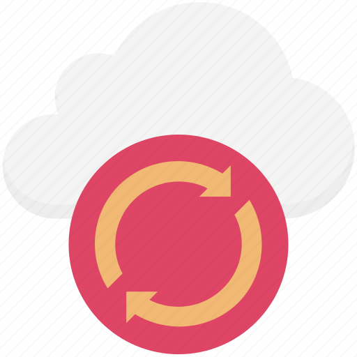 Cloud loading, cloud refresh, cloud sync, sync, updating cloud icon - Download on Iconfinder