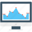 graph, monitor screen, online graph, online presentation, statistics 