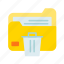 - trash document, document, file, documentation, bin, trash file, files, delete 