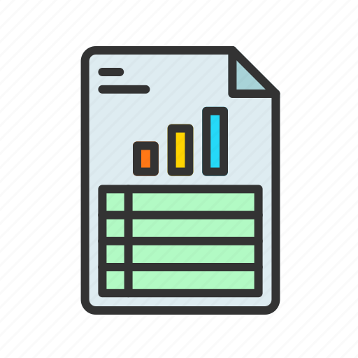 - stats document, business, data, file, chart, marketing, report icon - Download on Iconfinder