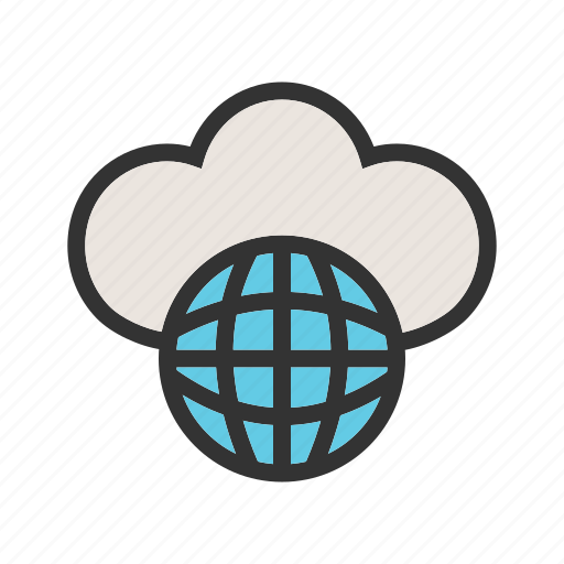 Business, cloud, computer, global, network, technology icon - Download on Iconfinder